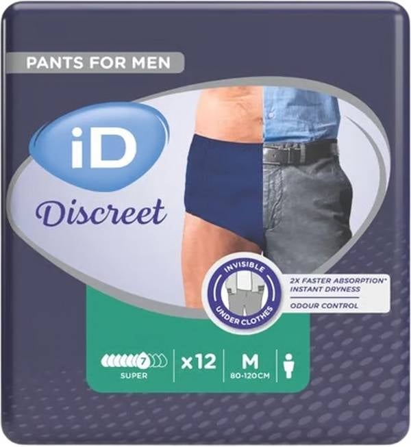 iD Pantaloni discreti M Super Btl 12 pezzi