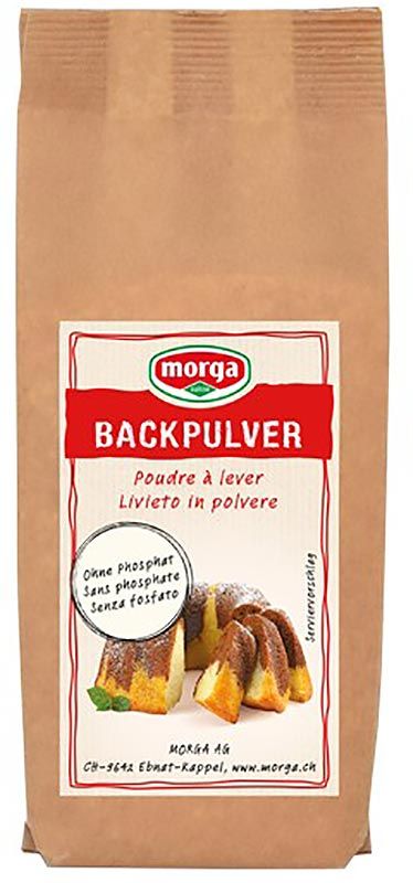 Morga lievito in polvere senza fosfati Btl 200g