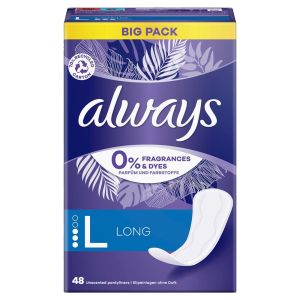 sempre salvaslip Daily Protect Long 0% profumi e coloranti BigPack 48 pezzi