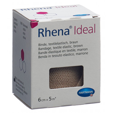 Benda elastica Rhena Ideal 6cmx5m colore pelle