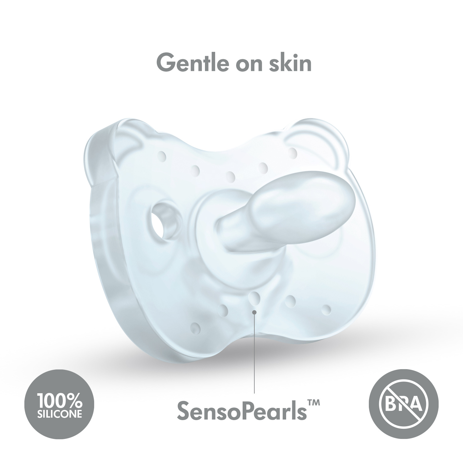 Medela Baby Nuggi Morbido Silicone 0-6 Blu