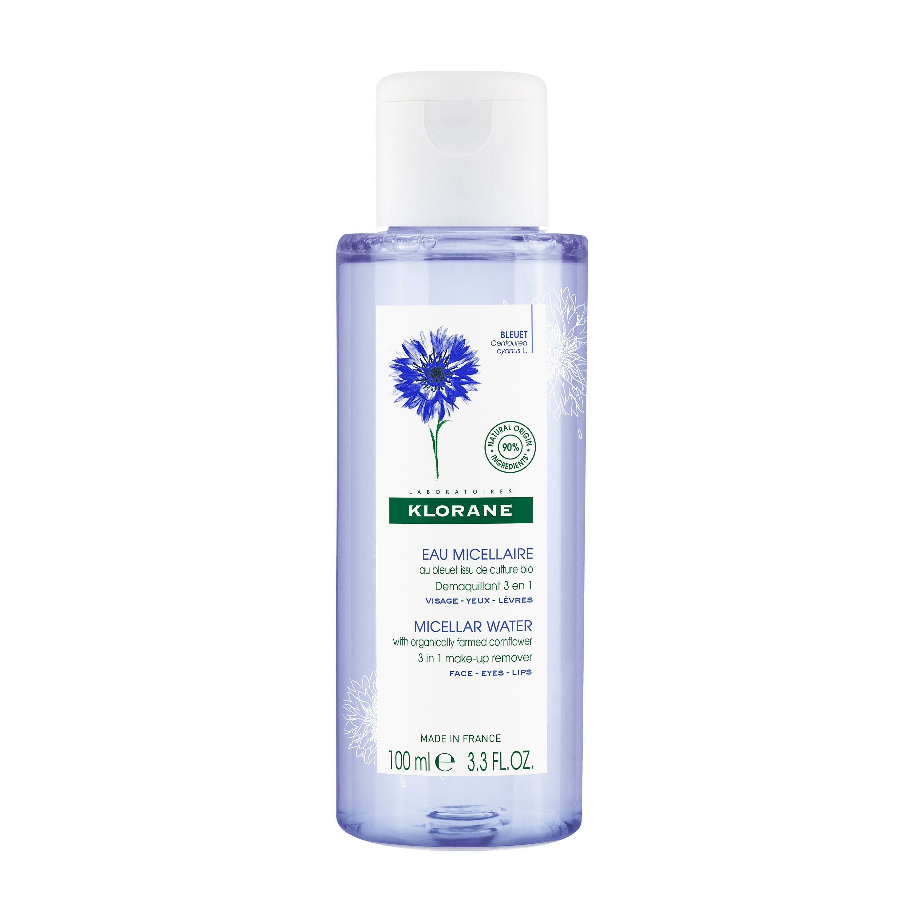 Klorane Bleuet Mizellen-Lotion Gesicht & Auge 100ml