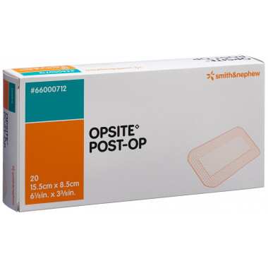 Medicazione con film Opsite Post OP 15,5x8,5 cm sterile 20 Btl