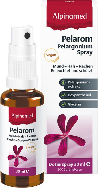 ALPINAMED Pelarom Pelargonium Spray 30ml