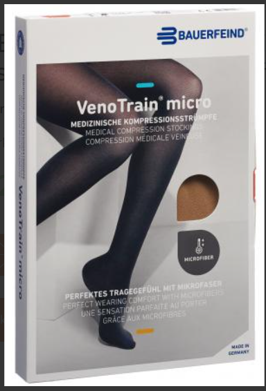 Bauerfeind VT MICRO AG KKL2 M p/l punta chiusa cara micro stud 1 paio