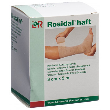 Benda adesiva coesiva Rosidal a breve durata 8cmx5m