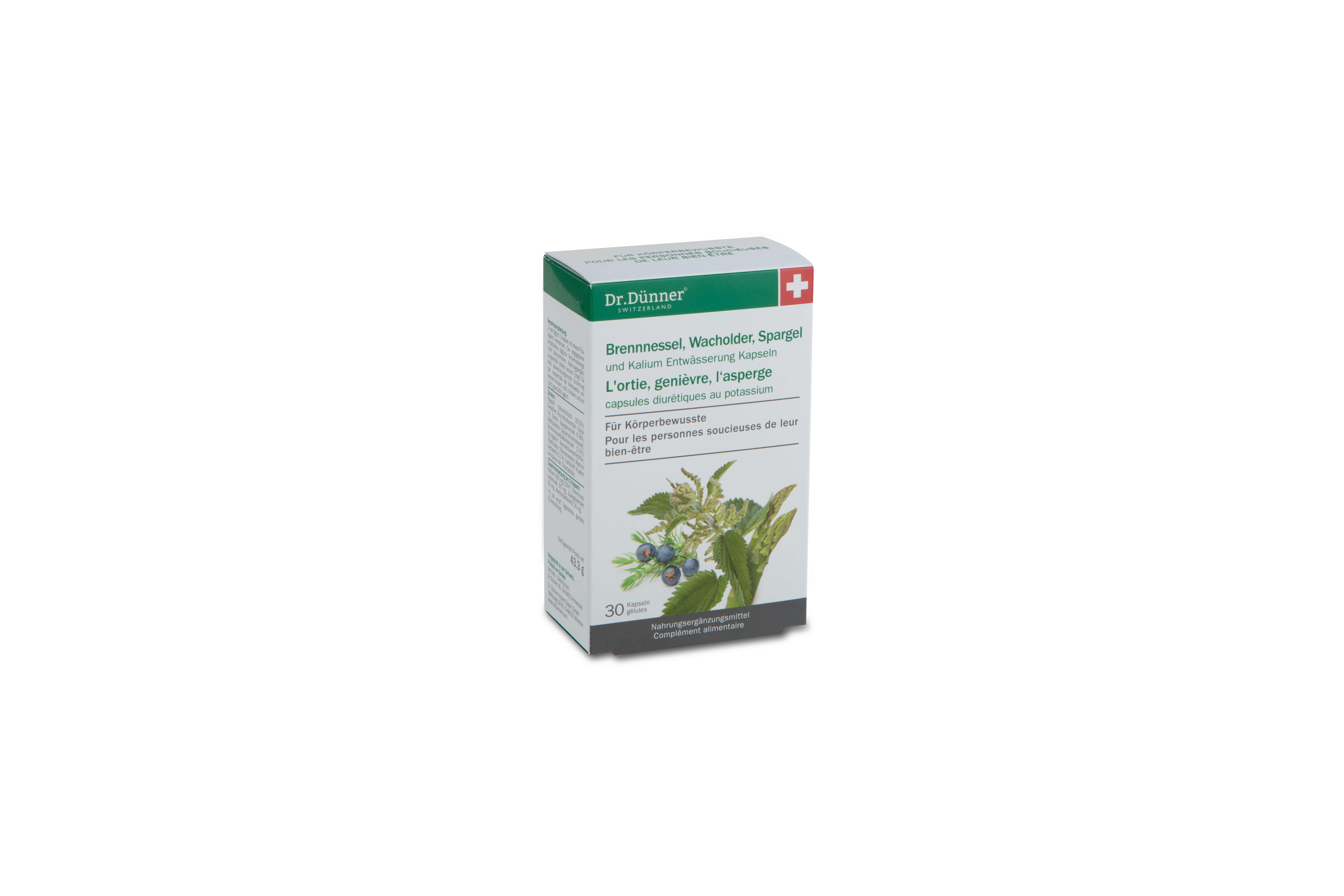Dr Dünner Capsule drenanti all'ortica 30 Capsule