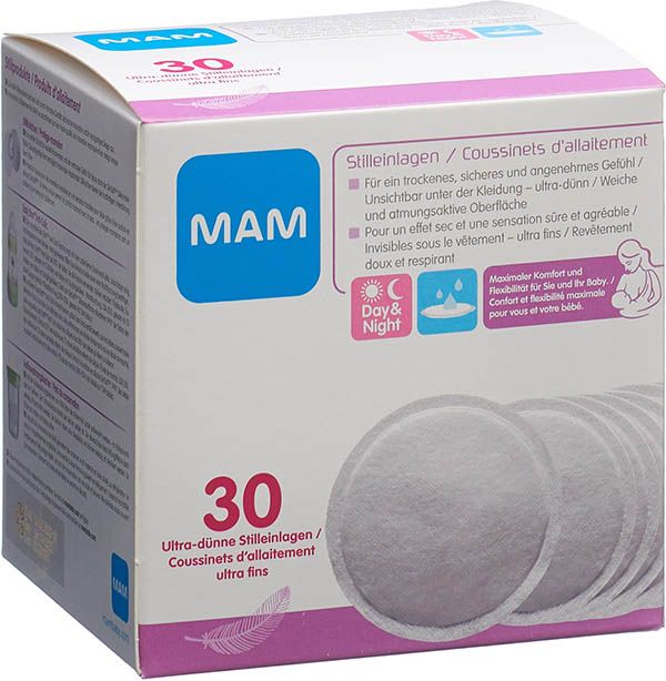 Cuscinetti per allattamento MAM 30 pezzi