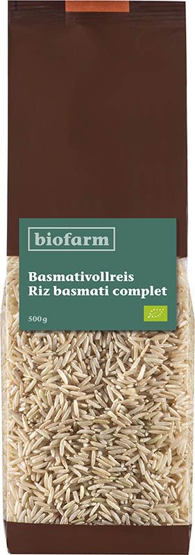 BIOFARM Riso Basmati Bud Btl 500g