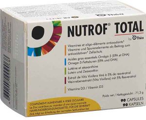 Nutrof Total Vit Oligoelemento Omega 3 Capsule Vitamina D3 90 Capsule
