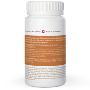 KINGNATURE Curcuma Vida (biologica) capsula 72 pezzi