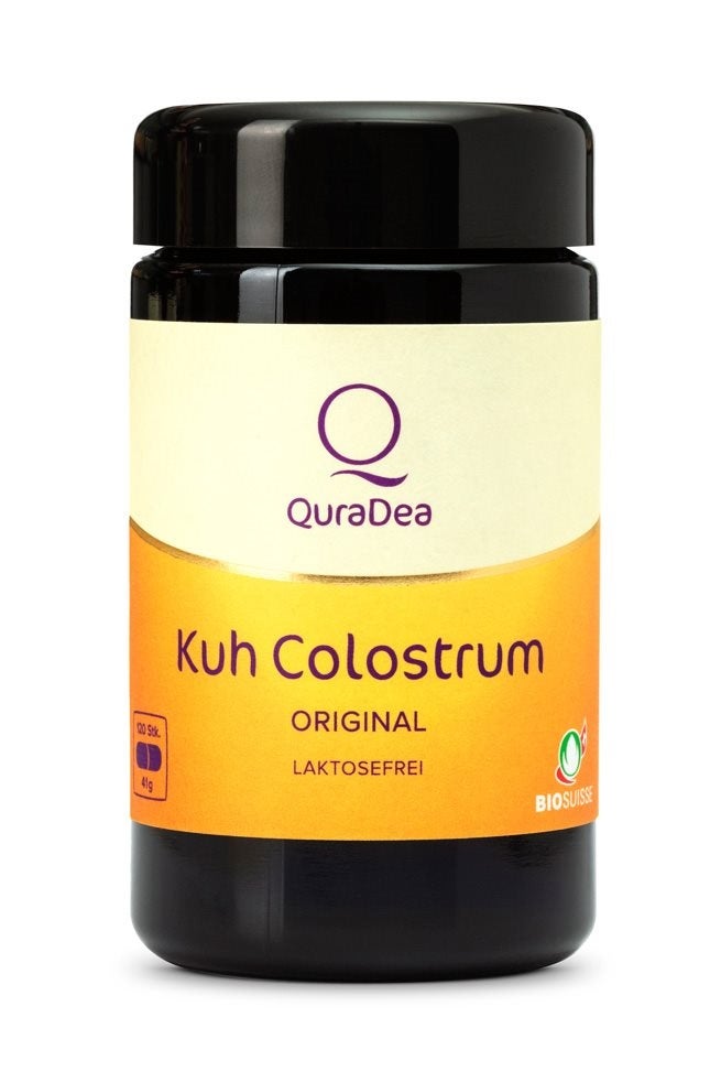 QuraDea Colostro di mucca Original Kaps biologico pastorizzato 120 pezzi