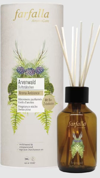 FARFALLA Bastoncini profumati Arvenwald 150ml