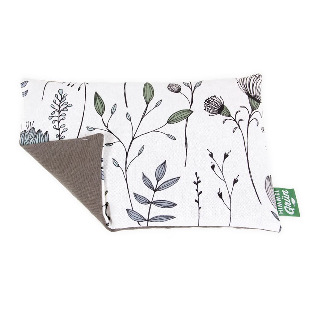 Himmelgrün cuscino di semi d'uva 30x20cm semi di papavero