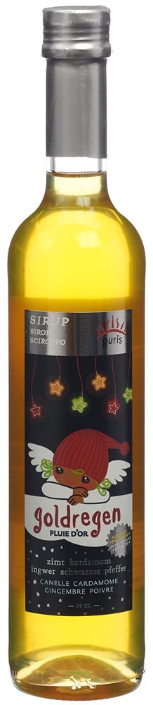PURIS Sciroppo Engeli Goldregen 6 bottiglie di vetro 50 cl