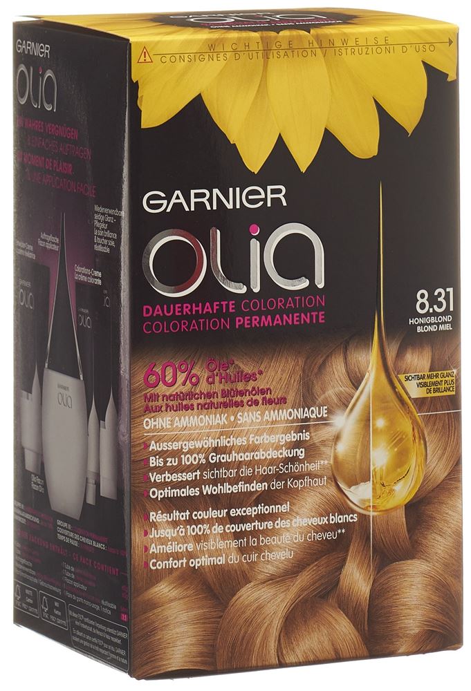 Colore OLIA 8.31 Biondo Cenere Dorato