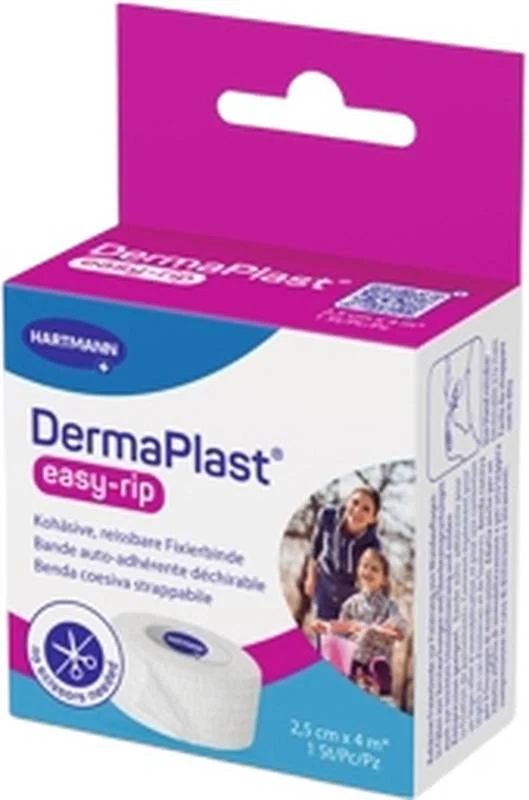 DermaPlast® easy-rip 2,5 cmx4 m bianco