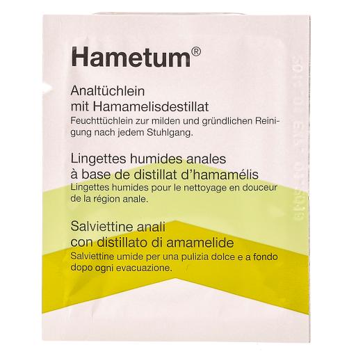 Hametum® salviette anali 10 pezzi