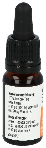 VITAMIN D3K2 Wild Tropfen Flasche 10ml