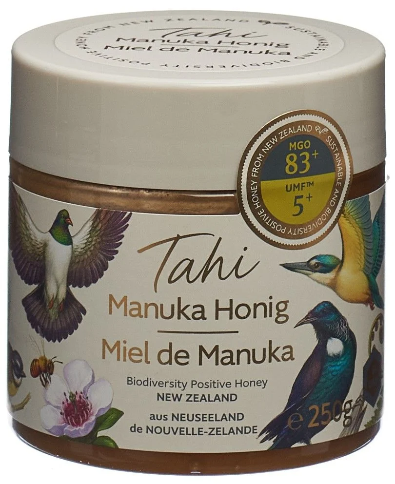 TAHI Miele di Manuka UMF 5+ MGO 83+ D/F vaso 250g