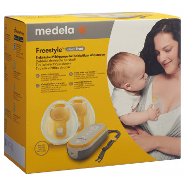 Tiralatte doppio elettrico a mani libere Medela Freestyle