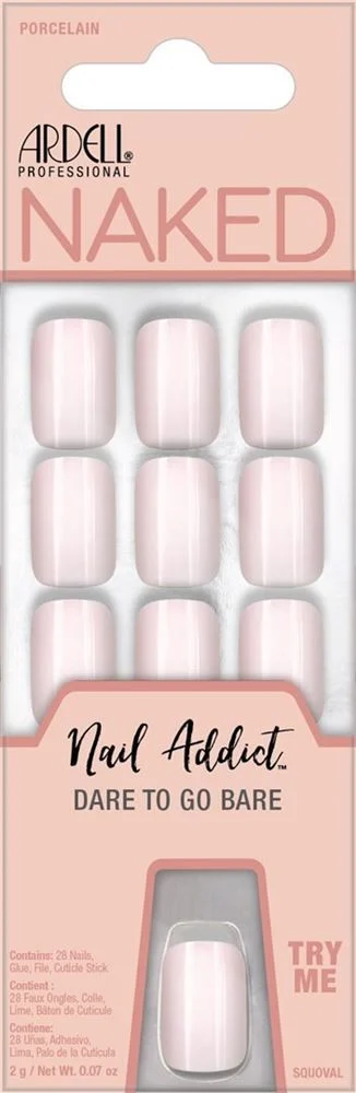 ARDELL Nail Addict Naked Collec Porcelain 28 pezzi