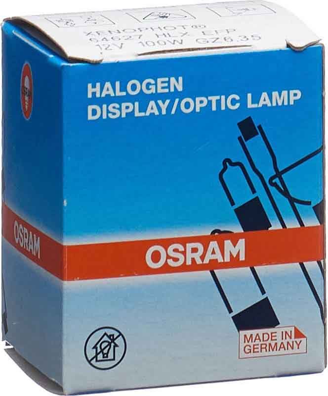 Lampada alogena per colposcopio ZEISS 12V/100W HLX64627