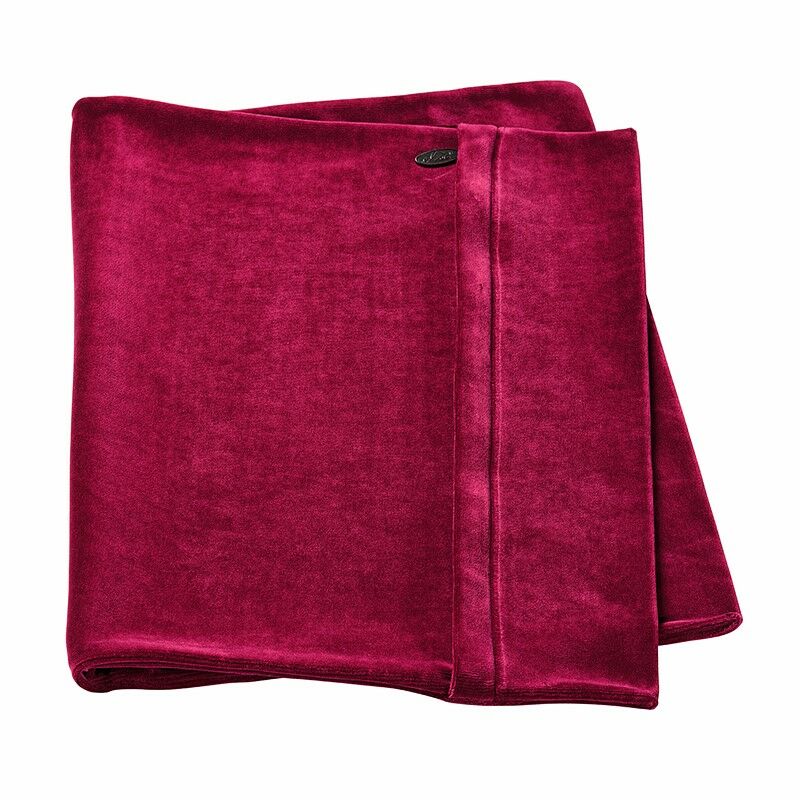 ELSA copricuscino 50x11cm velour bordeaux