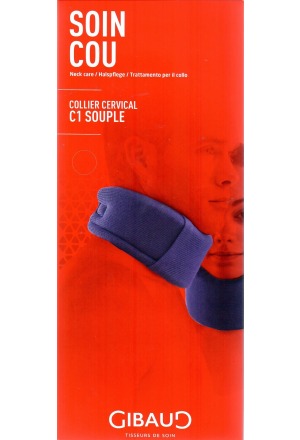 GIBAUD Supporto cervicale C1 8,5 cm Gr2 35-40 cm morbido