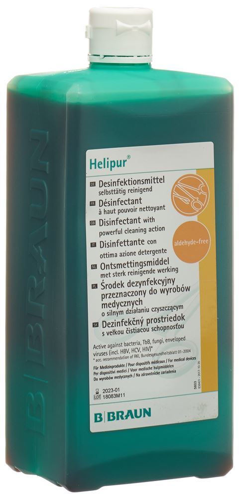 HELIPUR Detergente disinfettante per strumenti 1000ml
