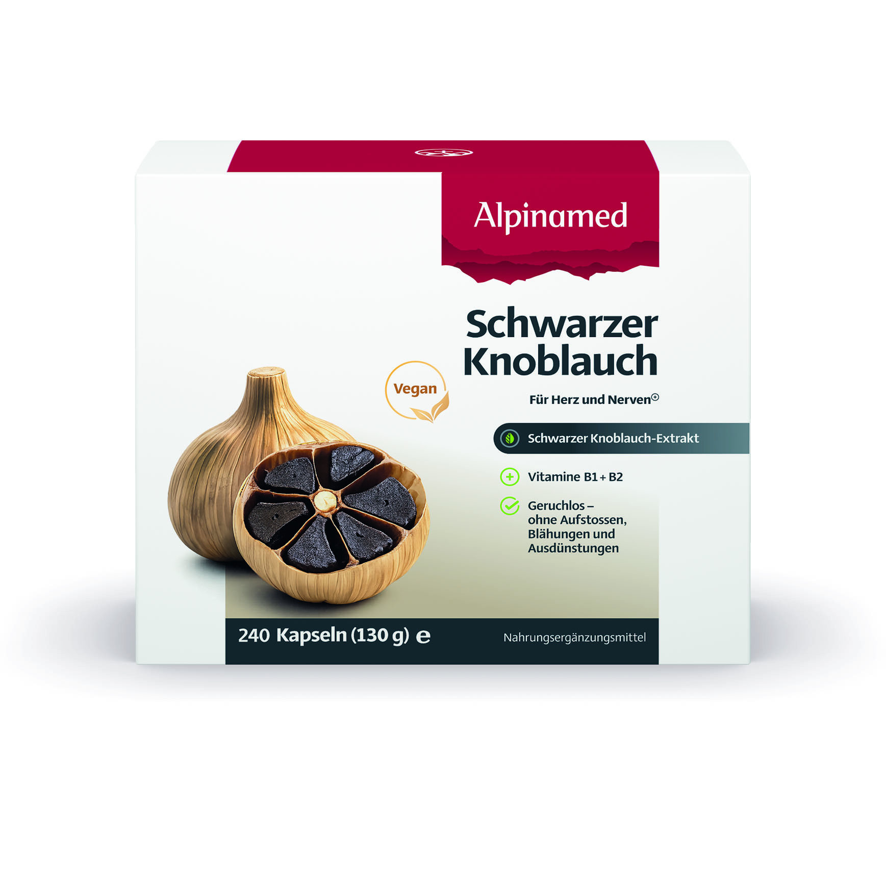 ALPINAMED Schwarzer Knoblauch Kapseln 240 Stück