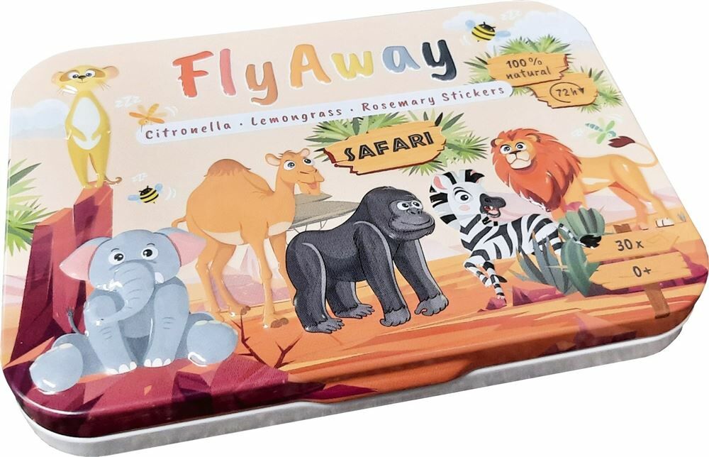 Adesivi profumati FLYAWAY Safari Ds 30 pezzi