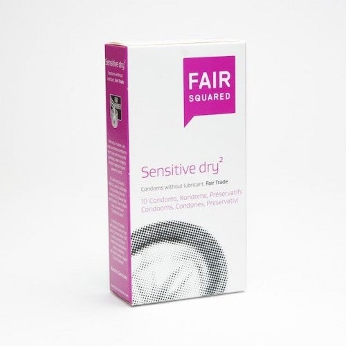 Fairsquared Condom Sensitive Dry vegan 10 pezzi