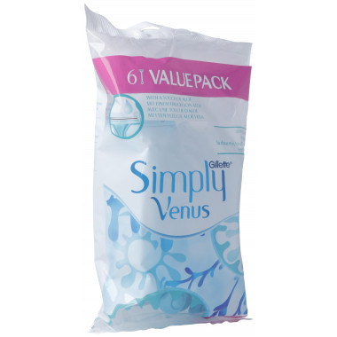 Gillette Simply Venus2 rasoio usa e getta 6 pezzi