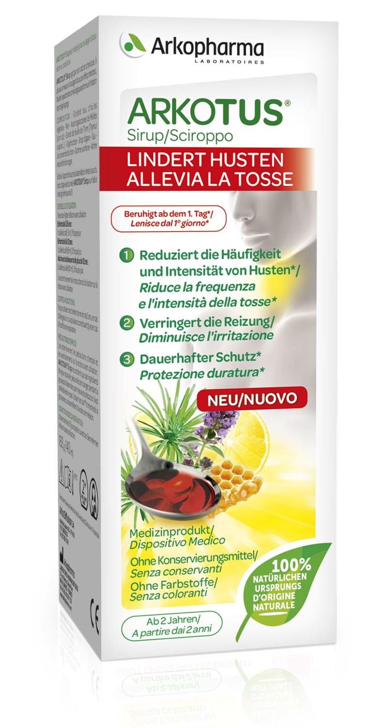 Arkotus Sciroppo per la tosse MD 140ml