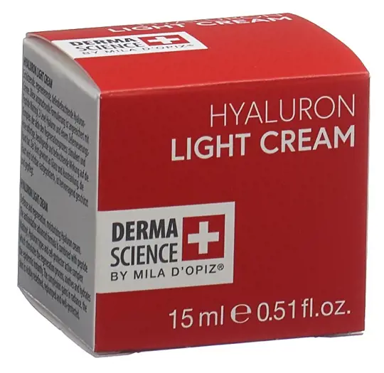 DERMASCIENCE Hyaluron Crema leggera in barattolo 15ml