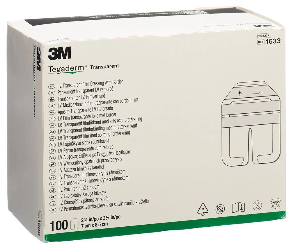 3M TEGADERM IV Advanced 7x8cm 100