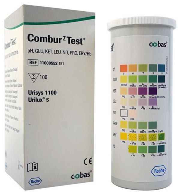 Combur 7 Strisce reattive 100 pezzi
