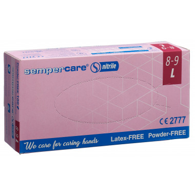 Sempercare Handschuhe Nitril L puderfrei unsteril 100 Stück