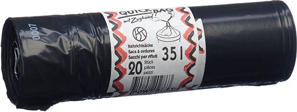 POWERBAG sacchi per rifiuti QuickBag 35lt OKS 20 pezzi