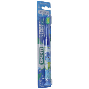 Spazzolino GUM Junior 6+ Timer Light blu