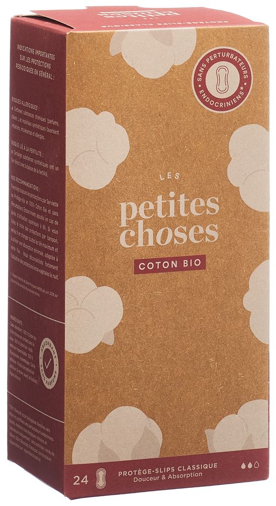 LES PETITES CHOSES salvaslip Classe Bio 24 pezzi
