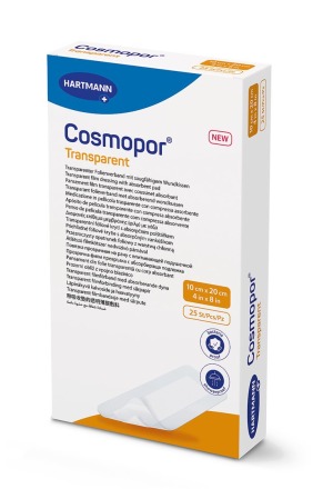 COSMOPOR trasparente 10x20cm sterile 25 pezzi