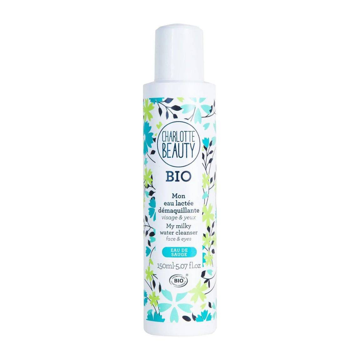 Charlotte Organic My Cleansing Milk Water 150ml