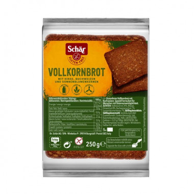 Pane integrale senza glutine SCHÄR Solena 250g
