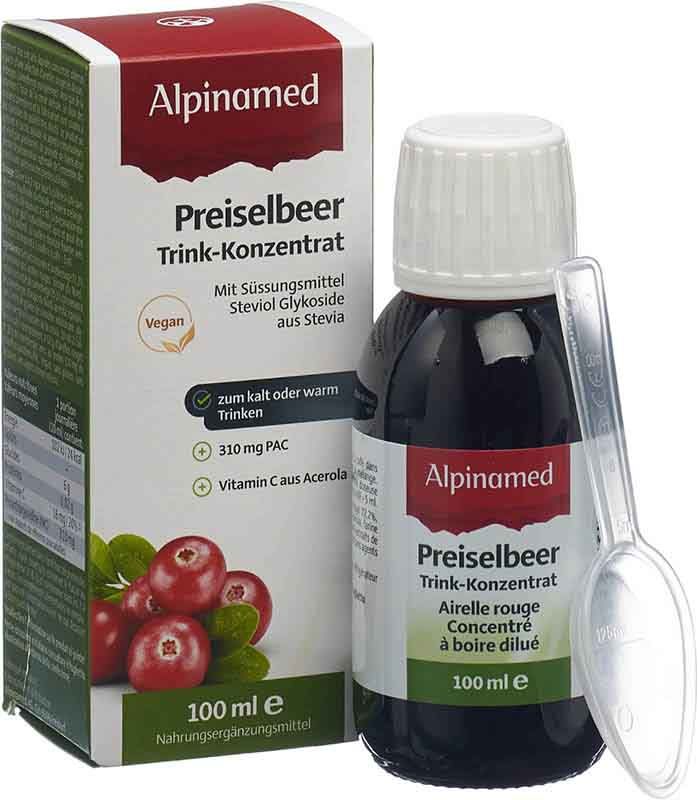 ALPINAMED Bevanda al mirtillo rosso concentrato 100ml