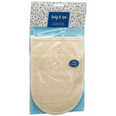 Guanto da massaggio Herba in spugna e loofah
