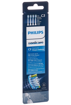 Philips Sonicare testine di ricambio C3 Premium HX9044/17 4 pezzi