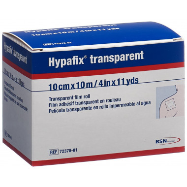 Hypafix trasparente 10cmx10m rotolo non sterile