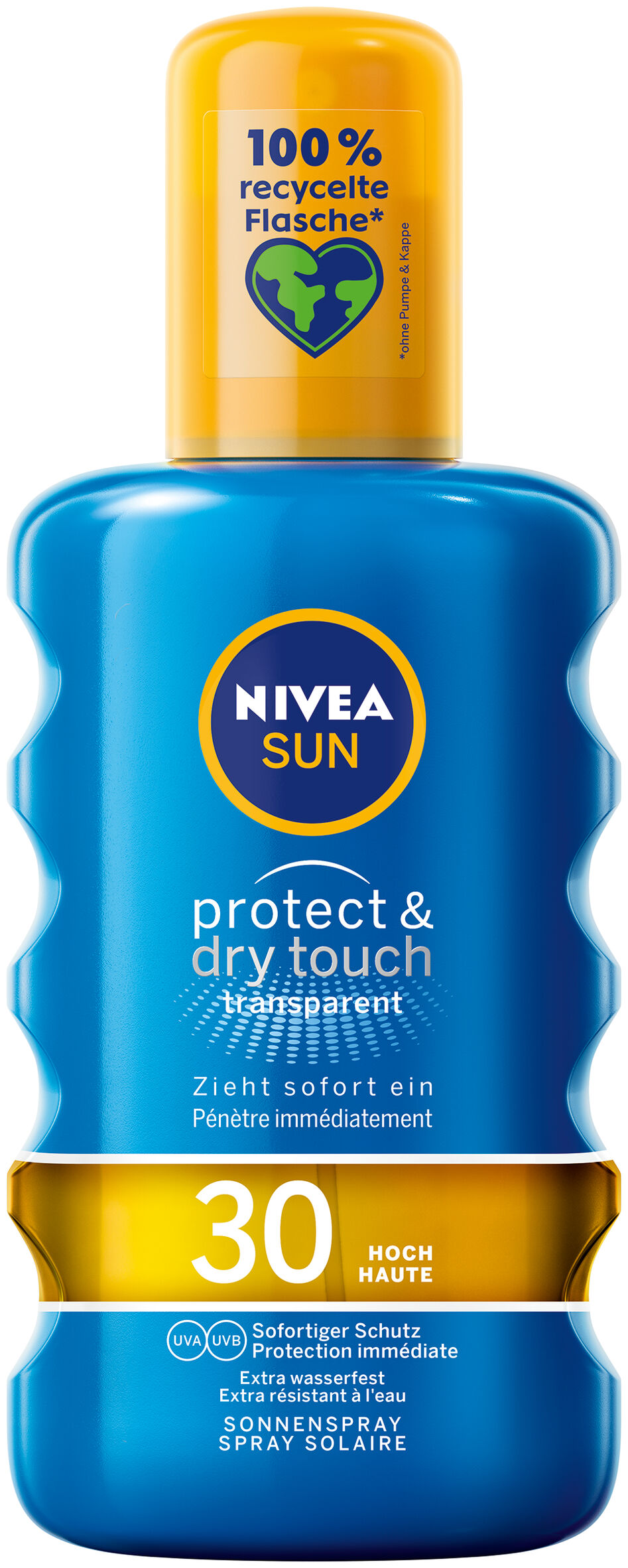 Nivea Protect & Dry Touch Spray solare SPF 30 200ml